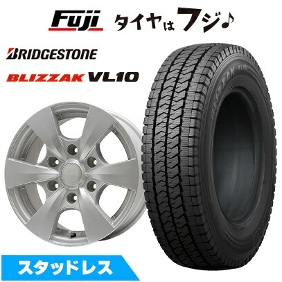ブリザック VL10 【新品】キャラバン用 スタッドレスタイヤ ホイール4 