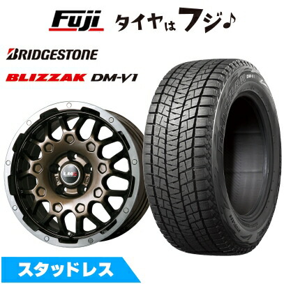【新品国産車用 5穴114.3車】 スタッドレスタイヤ ホイール4本セット 215/60R17 ブリヂストン ブリザック DM-V1 DMV1 レアマイスター LMG MS-9W 17インチ