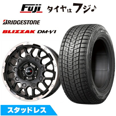 【新品国産車用 5穴114.3車】 スタッドレスタイヤ ホイール4本セット 215/60R17 ブリヂストン ブリザック DM-V1 DMV1 レアマイスター LMG MS-9W 17インチ