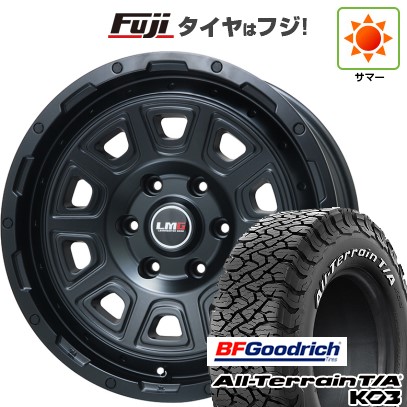 【新品国産車用 6穴139.7車】 夏タイヤ ホイール4本セット 285/60R18 BFグッドリッチ オールテレーンT/A KO3 RWL レアマイスター LMG DS-10 18インチ
