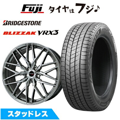 【新品】輸入車用 MINI（U25） スタッドレスタイヤ ホイール４本セット 225/60R17 ブリヂストン ブリザック VRX3 ニュルブルグMTX 17インチ