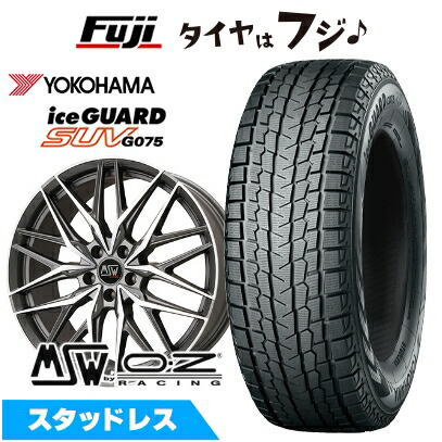 【新品】輸入車用 ベンツGLC（X253） スタッドレスタイヤ ホイール4本セット 235/55R19 ヨコハマ アイスガード SUV G075 MSW 50 19インチ