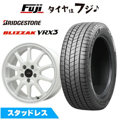 【新品】セレナ用 スタッドレスタイヤ ホイール4本セット 195/65R15 ブリヂストン ブリザック VRX3 レアマイスター LMスポーツLM-10R 15インチ