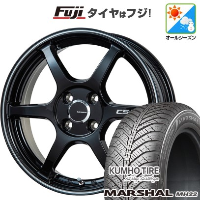 【新品】オーラ オールシーズンタイヤ ホイール4本セット 205/50R17 クムホ マーシャル MH22(限定) レアマイスター CS-V6 17インチ