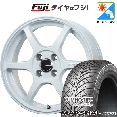 【新品】オーラ オールシーズンタイヤ ホイール4本セット 205/50R17 クムホ マーシャル MH22(限定) レアマイスター CS-V6 17インチ
