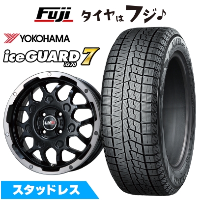 【新品 軽自動車】 ハスラー スタッドレスタイヤ ホイール4本セット 165/60R15 ヨコハマ アイスガード7 セブンIG70 レアマイスター LMG MS-9W 15インチ