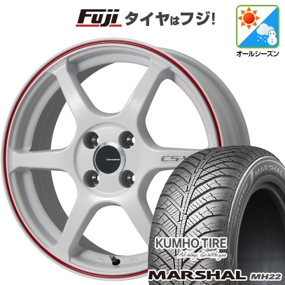 【新品国産車用5穴114.3】 | オールシーズンタイヤ ホイール4本セット | 225/65R17 | マーシャル MH22(限定) | レアマイスター CS-V6 | 7J 17インチ