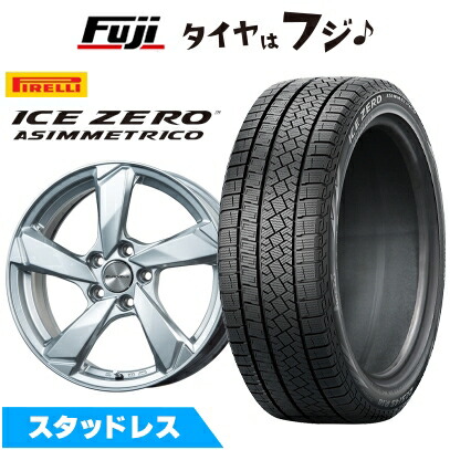ICE ASIMMETRICO - 【新品】インポート車用 ボルボ（V60 クロスカントリー 2015-19） スタッドレスタイヤ 車輪4本仕掛ける 235/50R18 アイスゼロアシンメトリコ 差し交わす端っこ 18in タイヤ、ホイール-車、バイク、自転車-自動車