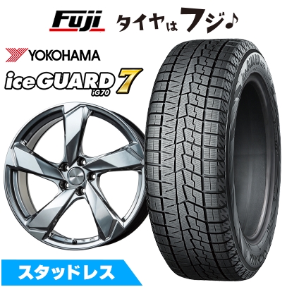 【新品】輸入車用 アウディA7 スポーツバック（F2） スタッドレスタイヤ ホイール4本セット 245/45R19 ヨコハマ アイスガード7 IG70 クロスエッジ 19インチ