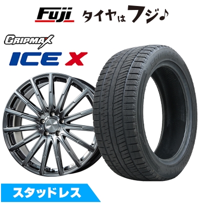 新品 輸入車用 ベンツCクラス（W206） スタッドレスタイヤ ホイール4本セット 225/45R18 グリップマックス アイスX BSW(限定) エアフルト 18インチ