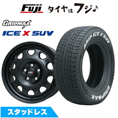 Ice X - 【新品国産車用 5穴114.3車】 スタッドレスタイヤ 車輪4本仕かける 225/70R16 GRIP MAX 内燃機関X SUV RWL 白いこと雁の便り(押さえる) LMG OFF-STYLE 16in