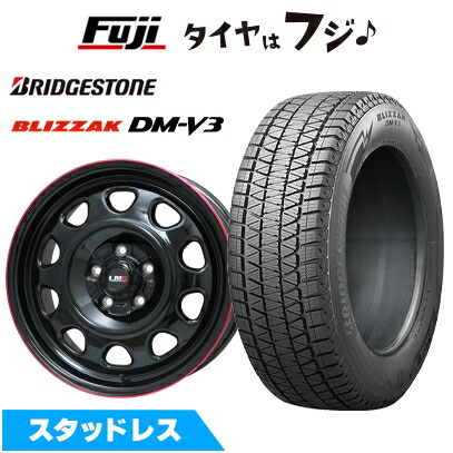 【新品国産車用 5穴114.3車】 スタッドレスタイヤ ホイール4本セット 215/70R16 ブリヂストン ブリザック DM-V3 DMV3 レアマイスター LMG OFF-STYLE 16インチ