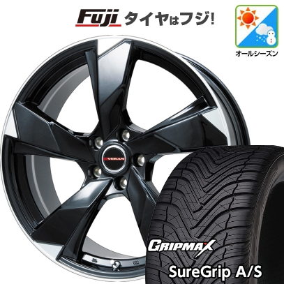 【新品国産車用5穴114.3】 | オールシーズンタイヤ ホイール4本セット | 235/50R18 | グリップマックス Sure Grip AS | ヴェランV 18インチ
