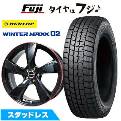 WINTER MAXX 02 - 30系アルファード/ヴェルファイア スタッドレスタイヤ 車輪4本仕掛ける 235/50R18 ダンロップ ウインターマックス 02 WM02 プレ交ぜ合わせる ヴェランV 18in 車、バイク、自転車-冬タイヤ、ホイールセット