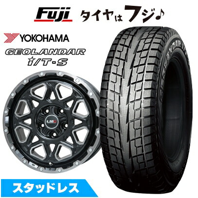 【新品】アルファード/ヴェルファイア等 スタッドレスタイヤ ホイール4本セット 215/65R16 ヨコハマ ジオランダー I/T-S G073 LMG モンタグナ 16インチ