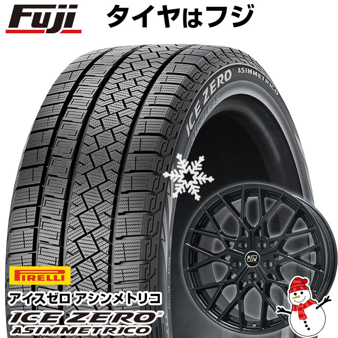 ICE ASIMMETRICO - 【新品】インポート車用 ベンツE社会階級（W214） スタッドレスタイヤ 銀輪４本仕掛ける 245/45R19 ピレリ 三冬 アイスゼロアシンメトリコ MSW 74 19in
