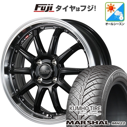 【新品】シエンタ 2022- | オールシーズンタイヤ ホイール4本セット | 205/45R17 | マーシャル MH22(限定) | ブレスト バーンズテック S10-DP | 7J 17インチ