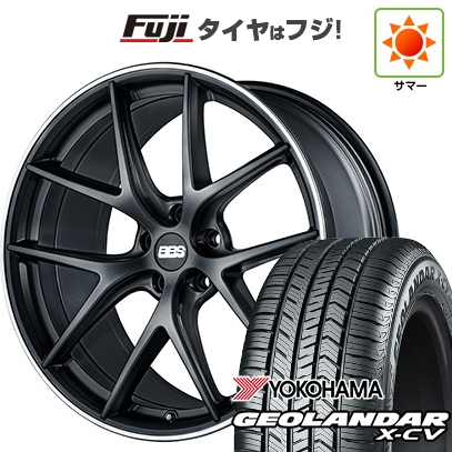 【新品国産車用5穴114.3】 | 夏タイヤ ホイール4本セット | 235/55R19 | ヨコハマ ジオランダー X-CV G057 | BBS GERMANY CI-R サテンブラック | 8.5J 19インチ