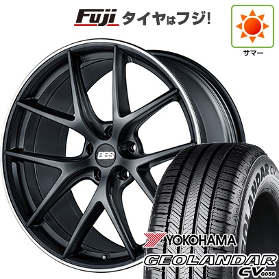【新品国産車用5穴114.3】 | 夏タイヤ ホイール4本セット | 235/55R19 | ヨコハマ ジオランダー CV G058 | BBS GERMANY CI-R サテンブラック | 19インチ