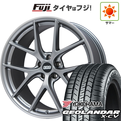 【新品国産車用5穴114.3】 | 夏タイヤ ホイール4本セット | 235/55R19 | ジオランダー X-CV G057 | BBS GERMANY CI-R プラチナムシルバー 19インチ