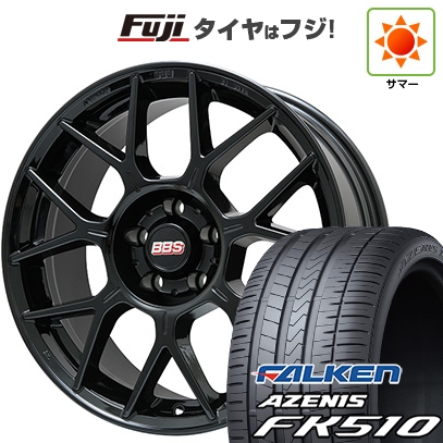 【新品国産車用5穴114.3】 | 夏タイヤ ホイール4本セット | 215/35R19 | ファルケン アゼニス FK510 | BBS GERMANY XR グロスブラック | 19インチ