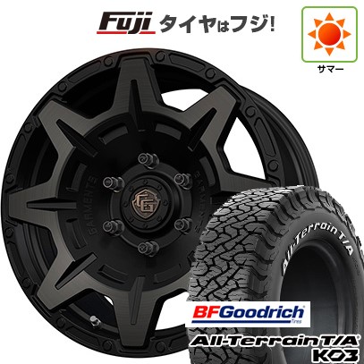 【新品国産車用 6穴139.7車】 夏タイヤ ホイール4本セット 285/70R17 BFG オールテレーンT/A KO3 RWL WEDS ウェッズ クロスオーバーガーメンツ Style M 17インチ