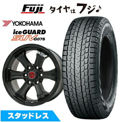 【新品国産車用 6穴139.7車】 スタッドレスタイヤ ホイール4本セット 265/70R17 ヨコハマ アイスガード SUV G075 ビッグウエイ B-MUD K トヨタ車専用 17インチ