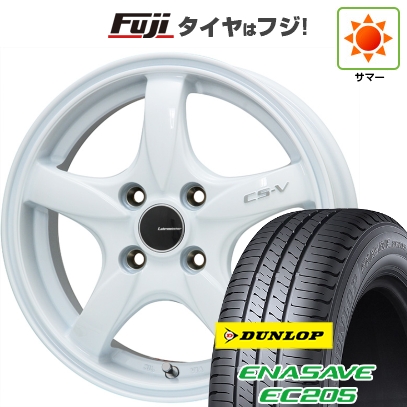 【新品 軽自動車】タフト ソリオ 夏タイヤ ホイール4本セット 165/65R15 ダンロップ エナセーブ EC205 CS-V 5J 15インチ