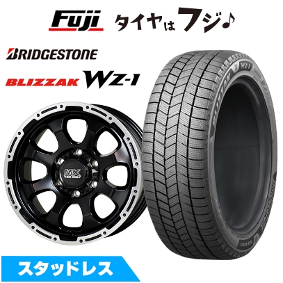 【新品】プラド/ハイラックス スタッドレスタイヤ ホイール4本セット 265/65R17 ブリザック WZ-1 ホットスタッフ マッドクロス グレイス 8J 17インチ
