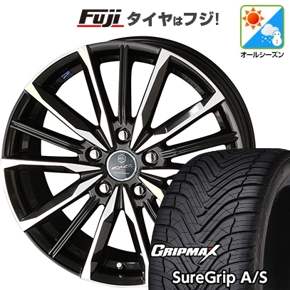 グリップマックス - 【新品国産車用5穴114.3】 | オール時期タイア 車輪4本仕掛ける | 235/60R18 | Sure Grip AS | 平手打ち ヴァルキリー 18in タイヤ、ホイール-自動車-オールシーズンタイヤ、ホイールセット