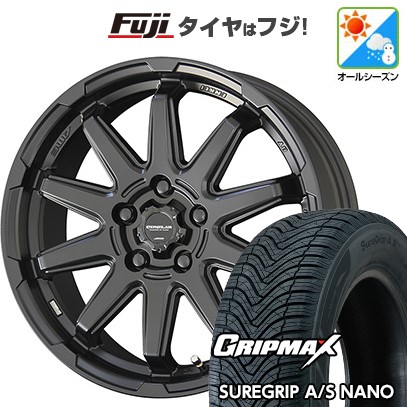 【新品】60系プリウス オールシーズンタイヤ ホイール４本セット 195/60R17 グリップマックス シュアグリップ A/S ナノ 共豊 サーキュラー C10S 17インチ