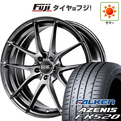 【新品国産車用 5穴114.3車】 夏タイヤ ホイール4本セット 255/35R20 ファルケン アゼニス FK520L OZ レッジェーラHLT 20インチ