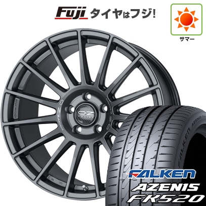 【新品国産車用 5穴114.3車】 夏タイヤ ホイール4本セット 235/35R20 ファルケン アゼニス FK520L OZ スーパーツーリズモ ダカール 20インチ