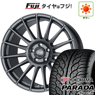 【新品国産車用 5穴114.3車】 夏タイヤ ホイール4本セット 235/55R20 ヨコハマ PARADA Spec-X OZ スーパーツーリズモ ダカール 20インチ