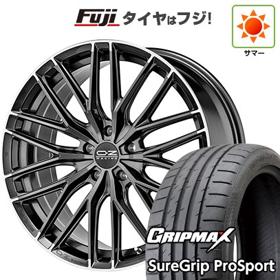 新品国産車用 5穴114.3車 夏タイヤ ホイール4本セット 255/45R20 グリップマックス シュアグリップ PRO SPORT BSW（限定） OZ グランツーリズモ HLT 20インチ