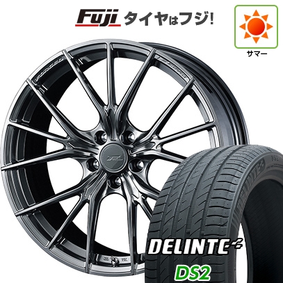 【新品国産車用5穴114.3】 | 夏タイヤ ホイール4本セット | 225/45R19 | デリンテ DS2(限定) | WEDS ウェッズ F-ZERO FZ-1 | 8J 19インチ