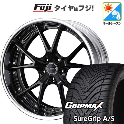 新品国産車用 5穴100車 オールシーズンタイヤ ホイール4本セット 225/40R18 GRIP MAX シュアグリップ オールシーズン(限定) WEDS マーベリック 905S 18インチ
