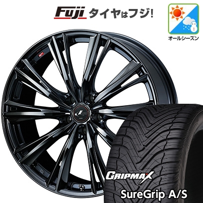 【新品国産車用5穴114.3】 | オールシーズンタイヤ ホイール4本セット | 235/60R18 | グリップマックス Sure Grip AS | レオニス WX 18インチ