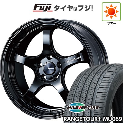 【新品国産車用 5穴114.3車】 夏タイヤ ホイール4本セット 235/40R19 ミレバー レンジツアープラスMU069（限定） WEDS ウェッズスポーツ RN-05M 19インチ