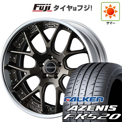 【新品国産車用 5穴114.3車】 夏タイヤ ホイール4本セット 235/50R18 ファルケン アゼニス FK520L WEDS ウェッズ マーベリック 1307M 18インチ