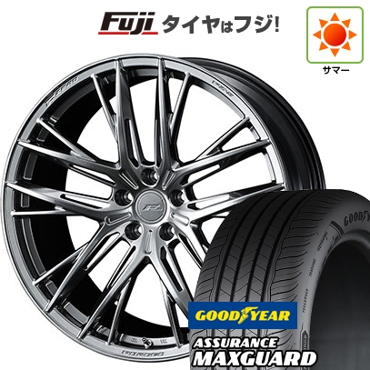 【新品国産車用5穴114.3】 | 夏タイヤ ホイール4本セット | 225/45R19 | グッドイヤー Assurance Maxguard(限定) | F-ZERO FZ-5 19インチ
