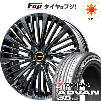 【新品】クラウンセダン | 夏タイヤ ホイール4本セット | 245/40R21 | ヨコハマ アドバン dB V553 | プレミックス MER-X(R14ボルト) | 8.5J 21インチ