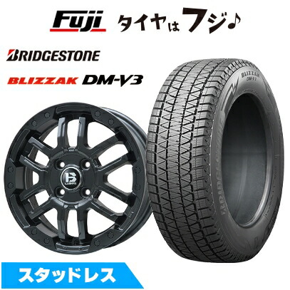 【新品国産車用 5穴114.3車】 スタッドレスタイヤ ホイール4本セット 215/70R16 ブリヂストン ブリザック DM-V3 DMV3 ビッグウエイ B-LUGNAS FRD 16インチ