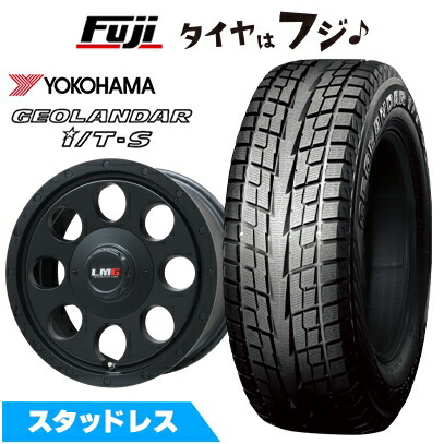 【新品】アルファード/ヴェルファイア等 スタッドレスタイヤ ホイール4本セット 215/65R16 ヨコハマ ジオランダー I/T-S G073 レアマイスター LMG CS-8 16インチ