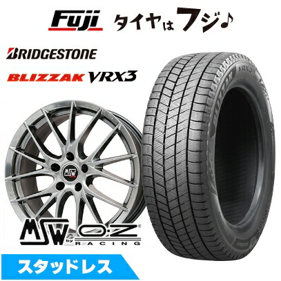 ブリザック VRX3 - 【新品】インポート車用 ベンツCLS（C257） スタッドレスタイヤ 銀輪4本仕かける 245/40R19 ブリヂストン MSW by OZ Racing MSW 29 19in