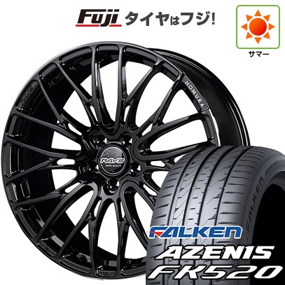 【新品国産車用 5穴114.3車】 夏タイヤ ホイール4本セット 225/45R18 ファルケン アゼニス FK520L RAYS レイズ ホムラ 2X10BD 18インチ