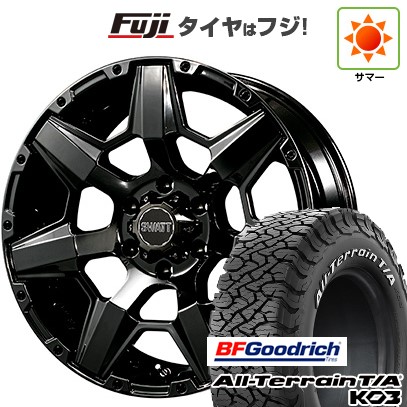 オールテレーン - 【新品】プラド/ハイラックス 夏タイア 銀輪4本仕かける 265/70R17 BF好ましい分限者 T/A KO3 RWL クライメイト スワット 17in