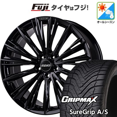 新品国産車用 5穴114.3車 オールシーズンタイヤ ホイール4本セット 235/50R18 シュアグリップ A/S(限定) RAYS ベルサス CC ヴォウジェ LIMITED (GX) 18インチ