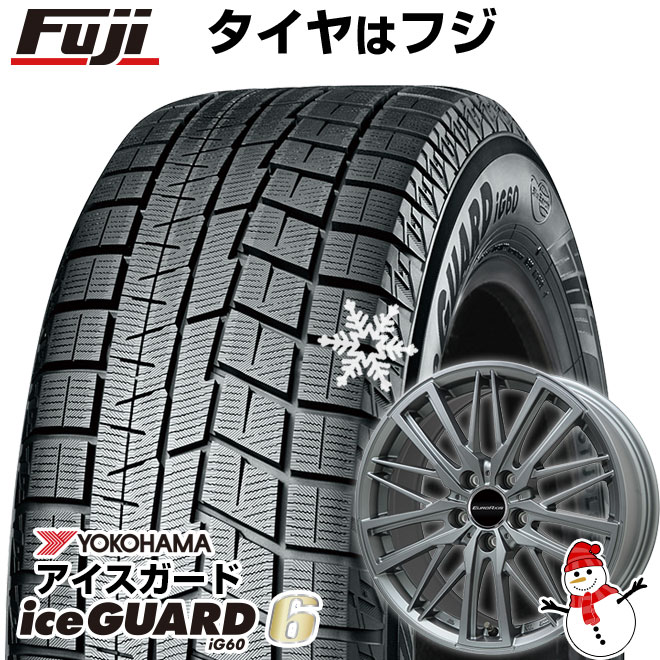 【新品】輸入車用 アウディA3（8V） スタッドレスタイヤ ホイール4本セット 205/55R16 ヨコハマ アイスガード シックスIG60 ユーロアクシス ガヤW5 16インチ : fuji 8497 142228 24901 24901 : フジ スペシャルセレクション 82,390円