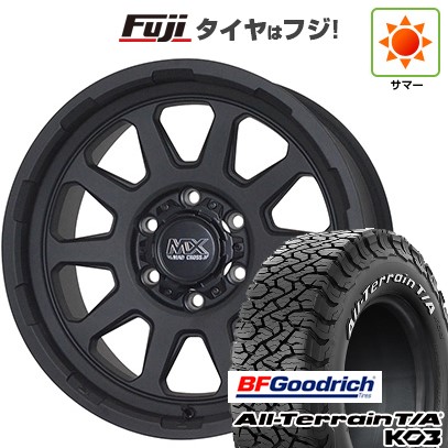 新品国産車用 6穴139.7車 夏タイヤ ホイール4本セット 265/65R18 BFグッドリッチ オールテレーンT/A KO3 RWL ホットスタッフ マッドクロス レンジャー 18インチ